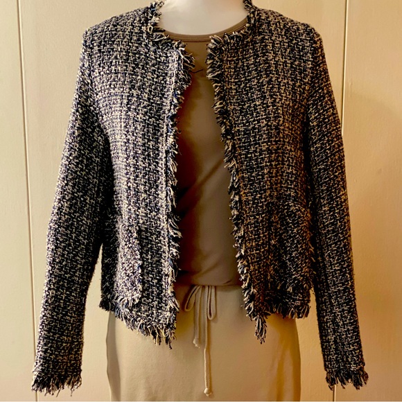 Italian tweed boucle jacket S - Picture 1 of 11